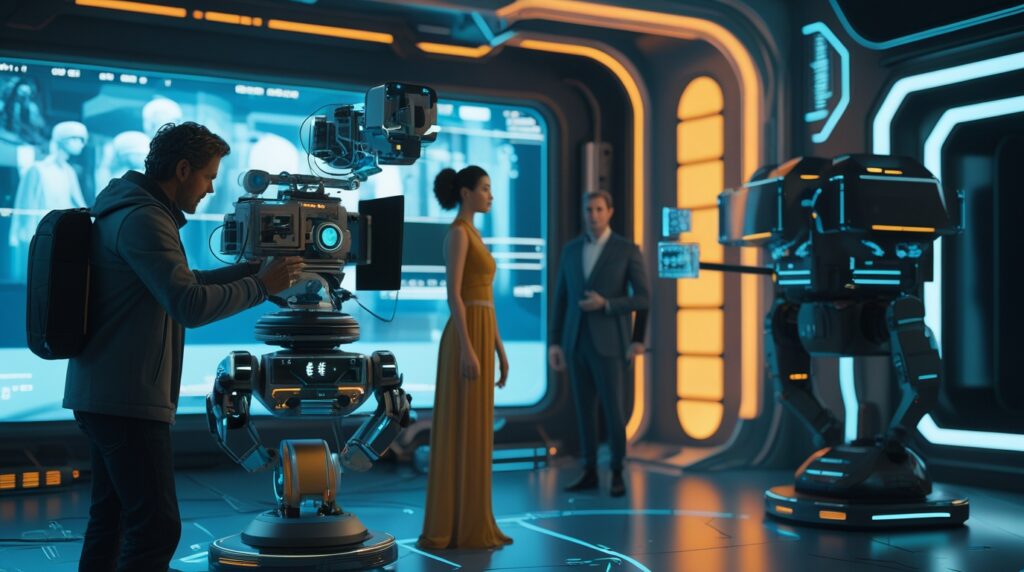 A Revolução da IA na Produção e Distribuição Cinematográfica