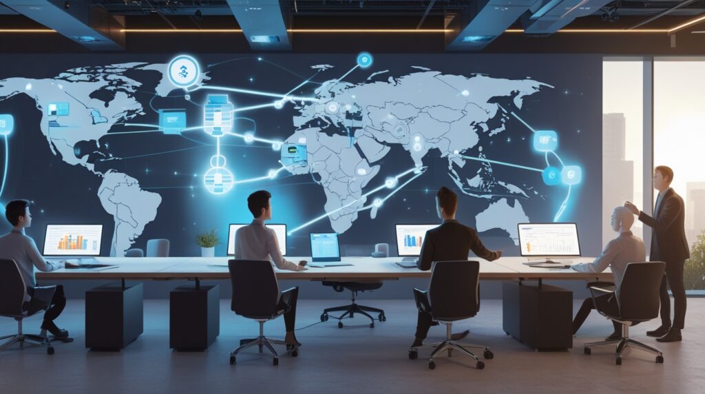 Fluxos de Trabalho Híbridos Integrando IA na Estratégia de Conteúdo