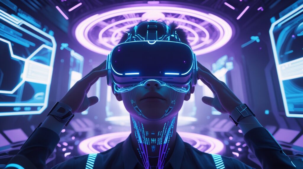 O Futuro Imersivo IA, Realidade Virtual e Experiências Interativas