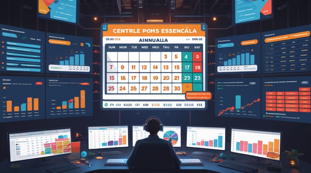 Planejamento Anual Calendário de Promoções para Gamers Estratégicos