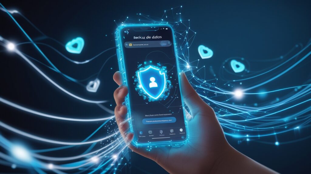 Proteção de dispositivos móveis nunca mais perder seus dados importantes no smartphone