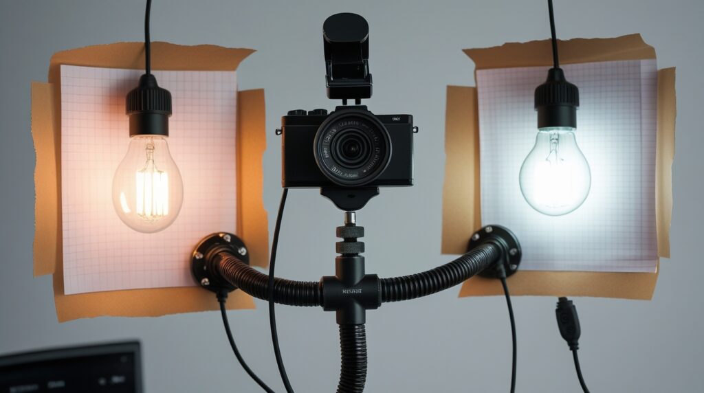 Webcam e Iluminação Soluções Criativas